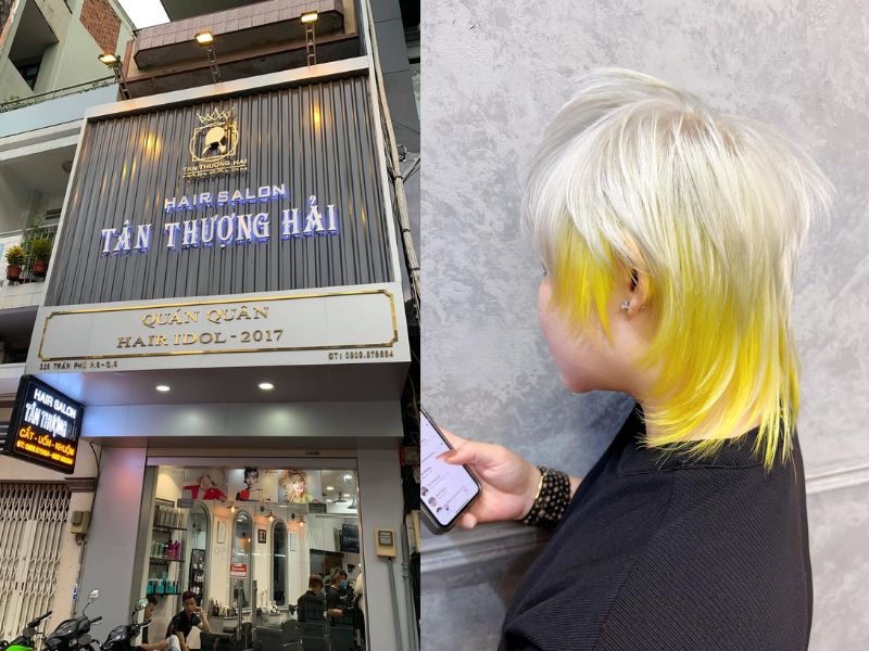 Tóc mullet nữ tại Tân Thượng Hải Hair Salon