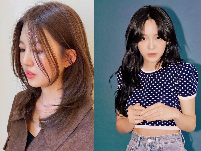 Kiểu tóc Pháp với mái "rèm cửa"