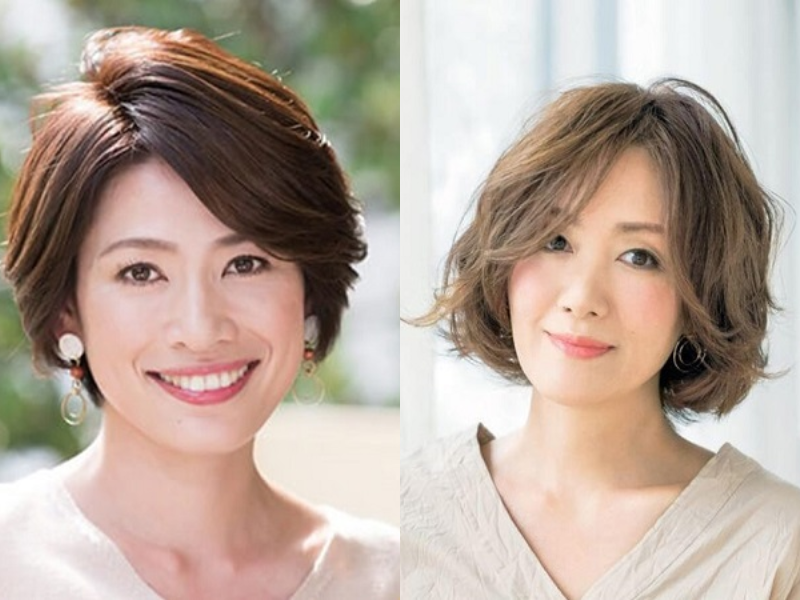 Kiểu tóc trẻ Bob uốn phồng