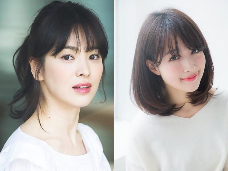 Tóc mái- Bí quyết cho kiểu tóc trẻ trung