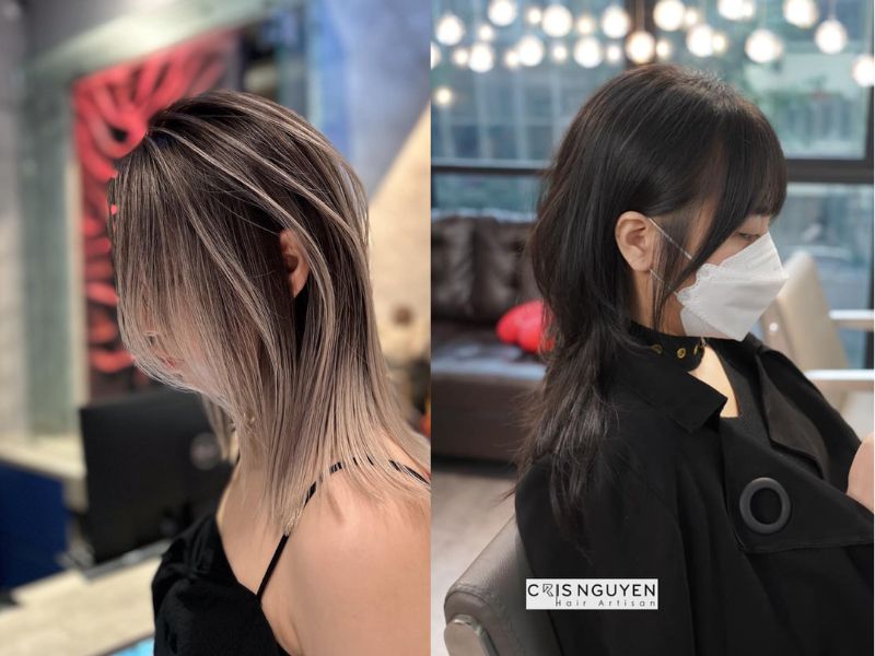Tóc mullet tại Cris Nguyễn Hair Salon
