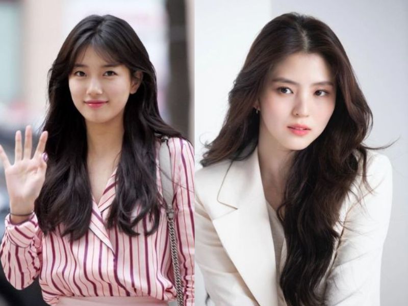 Các kiểu tóc Hàn Quốc nữ dài cho nàng