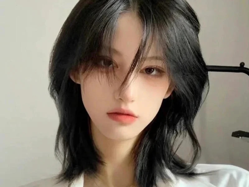 Kiểu tóc muller layer ngang vai